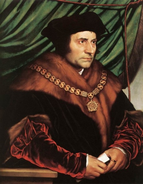 Thomas More by Hans Holbein 1527