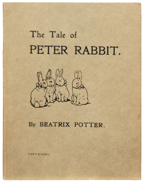 Peter Rabbit first edition, first printing
