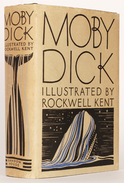Rockwell Kent Moby Dick, first trade edition book