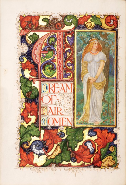 Title page - Dream of fair Women