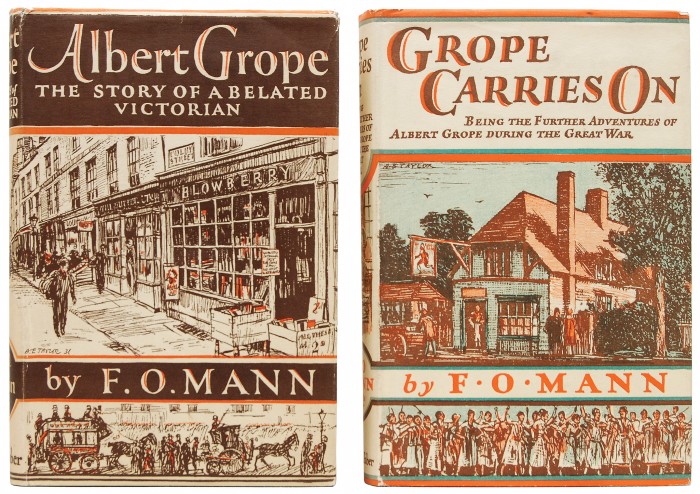 First editions of Albert Grope: The Story of a Belated Victorian
