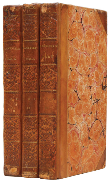 First edition of Mansfield Park by Jane Austen