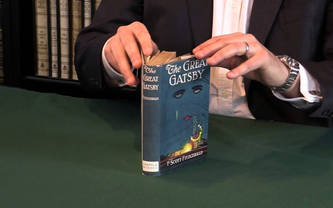 The Great Gatsby dust jacket: one of the most enigmatic in modern literature