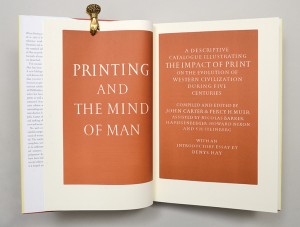 printing and the mind of man
