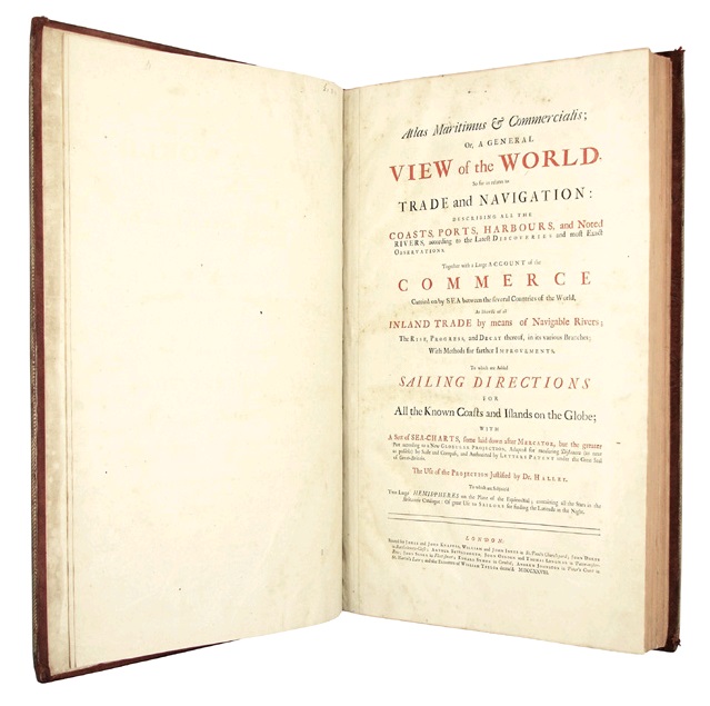 Atlas Maritimus & Commercialis; Or, a general View of the World (1728)
