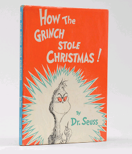 Grinch Dr. Seuss, How the Grinch Stole Christmas, 1957