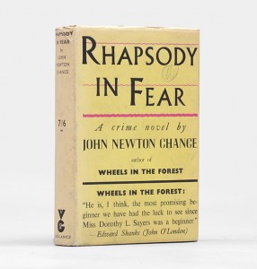 NEWTON CHANCE, John. Rhapsody in Fear