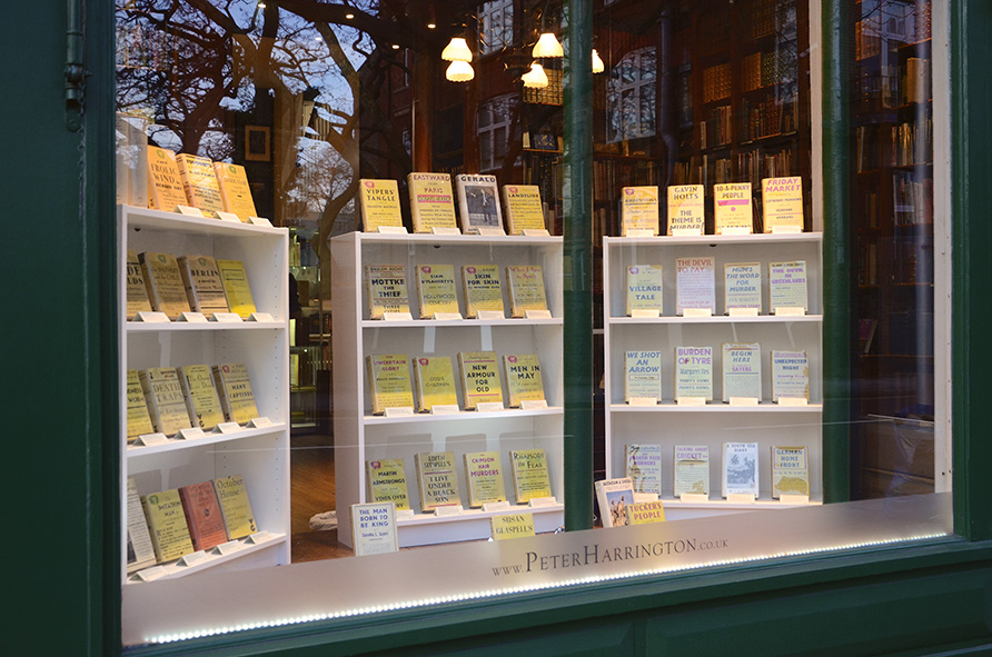 Gollancz Publishing Display at Fulham Road.