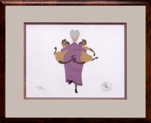 Limited Edition cel from Lady and the Tramp