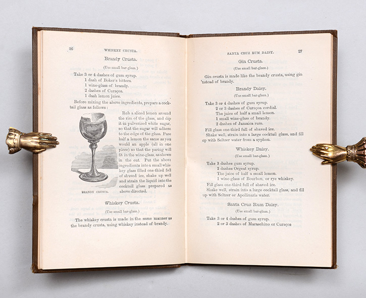 THOMAS, Jerry. [The Bar-Tenders' Guide.] How to Mix Drinks, or The Bon-Vivant's Companion... New York Dick & Fitzgerald 1862