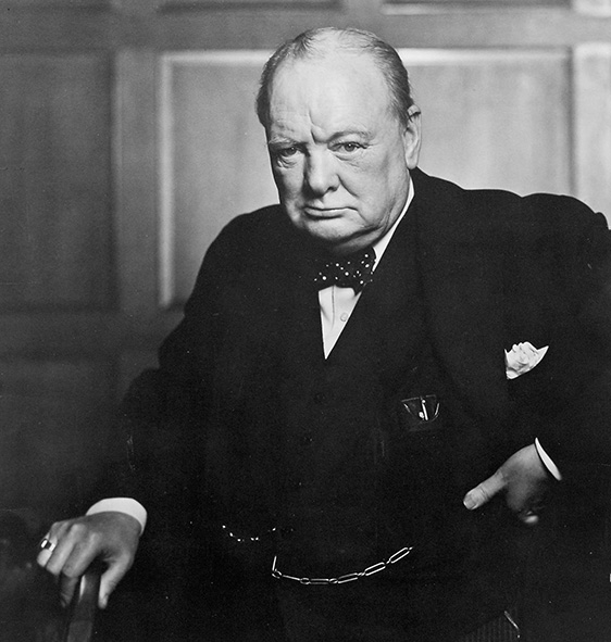 Cometh the hour, cometh the man: the works of Winston Churchill