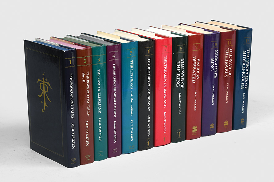 The collected series of The History of Middle Earth.