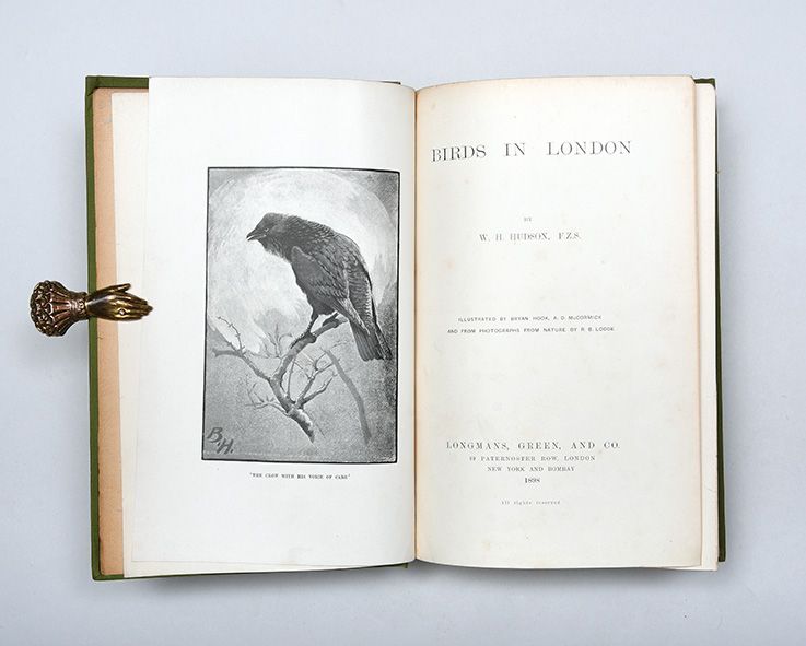 First edition rare book, Birds in London. A seminal work of nature writing. 