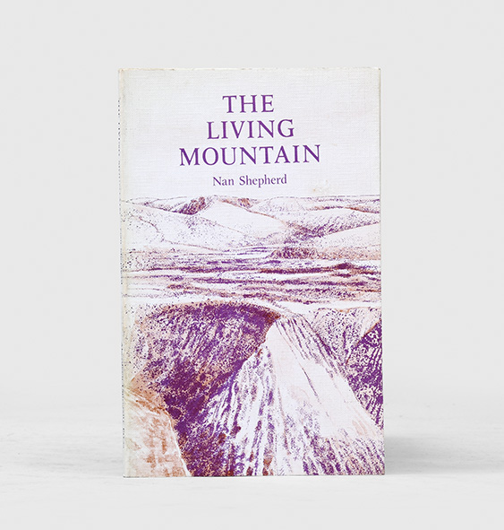 1st edition of Nan Shepherd's The Living Mountain. A testament to the mountains of the Scottish countryside.