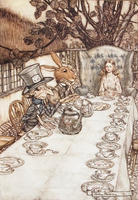 Arthur Rackham – Alice in Wonderland.